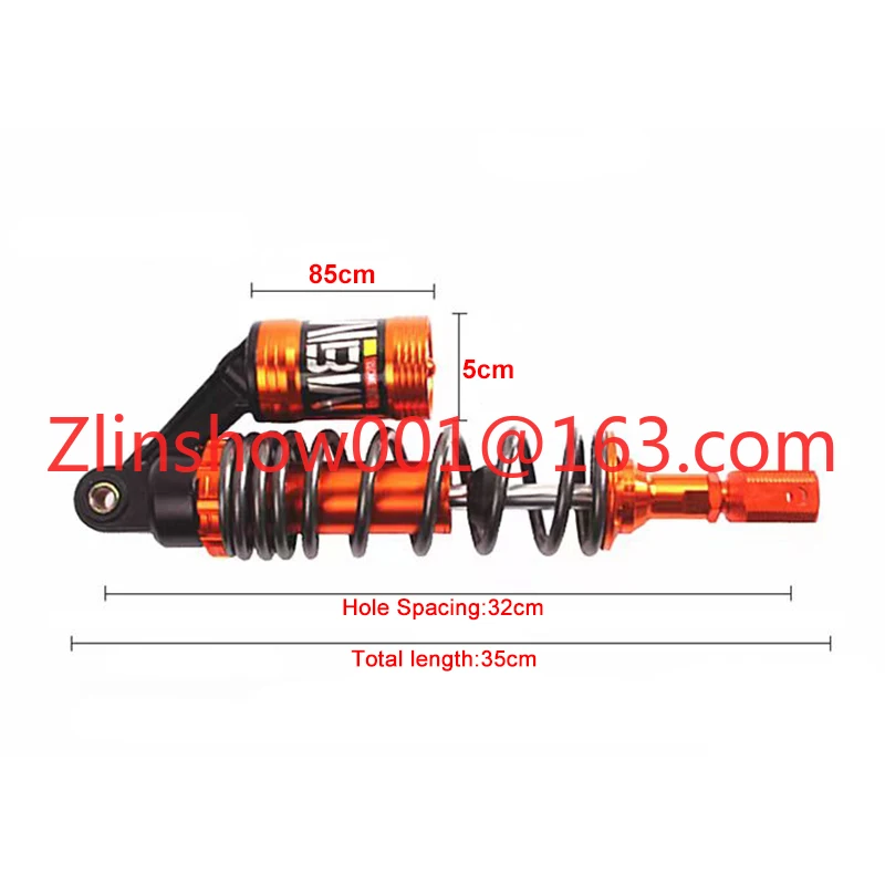 Universal 320mm Motorcycle Rear Shock Absorber Bike Air Shock Absorber-Vehicle Tool
