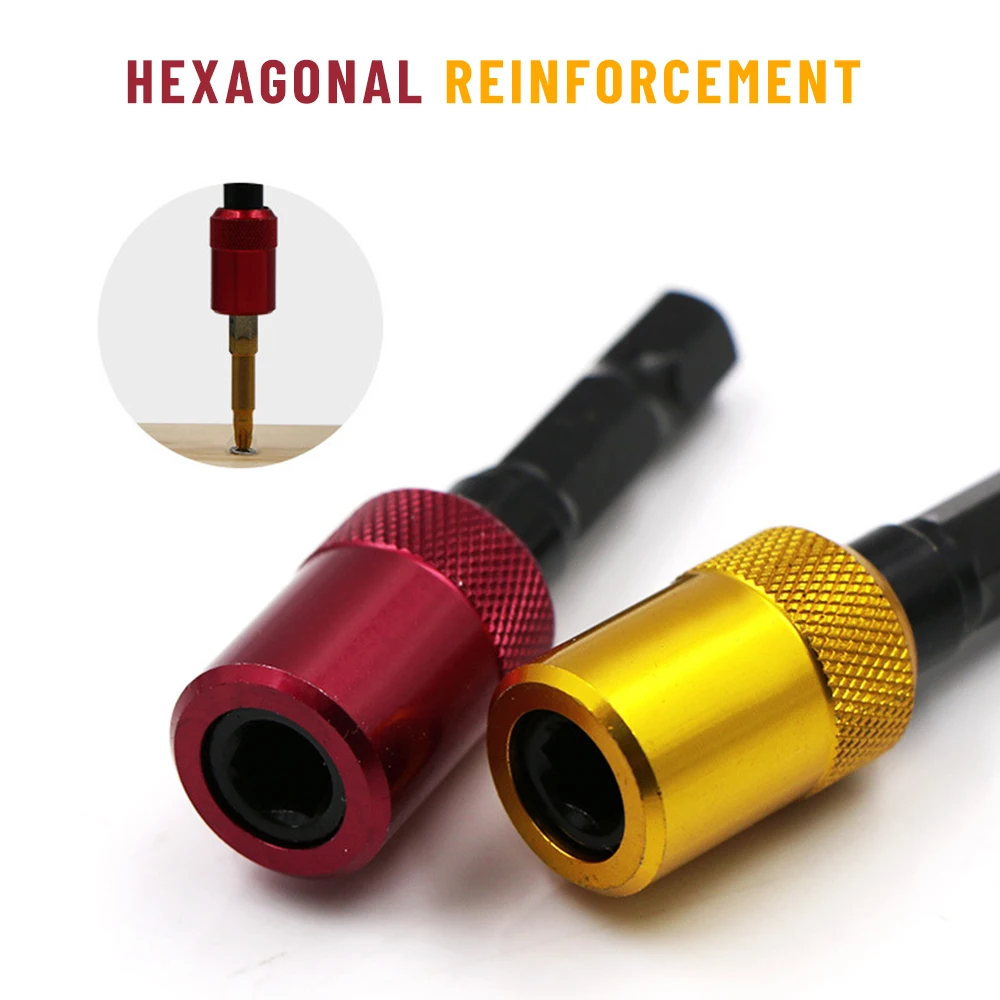 Hexagonal Shank Quick-release Conversion Bit Extension Rod Holder Hand Tools Screwdriver Bits Drive Guide Screw Drill Tip 60mm