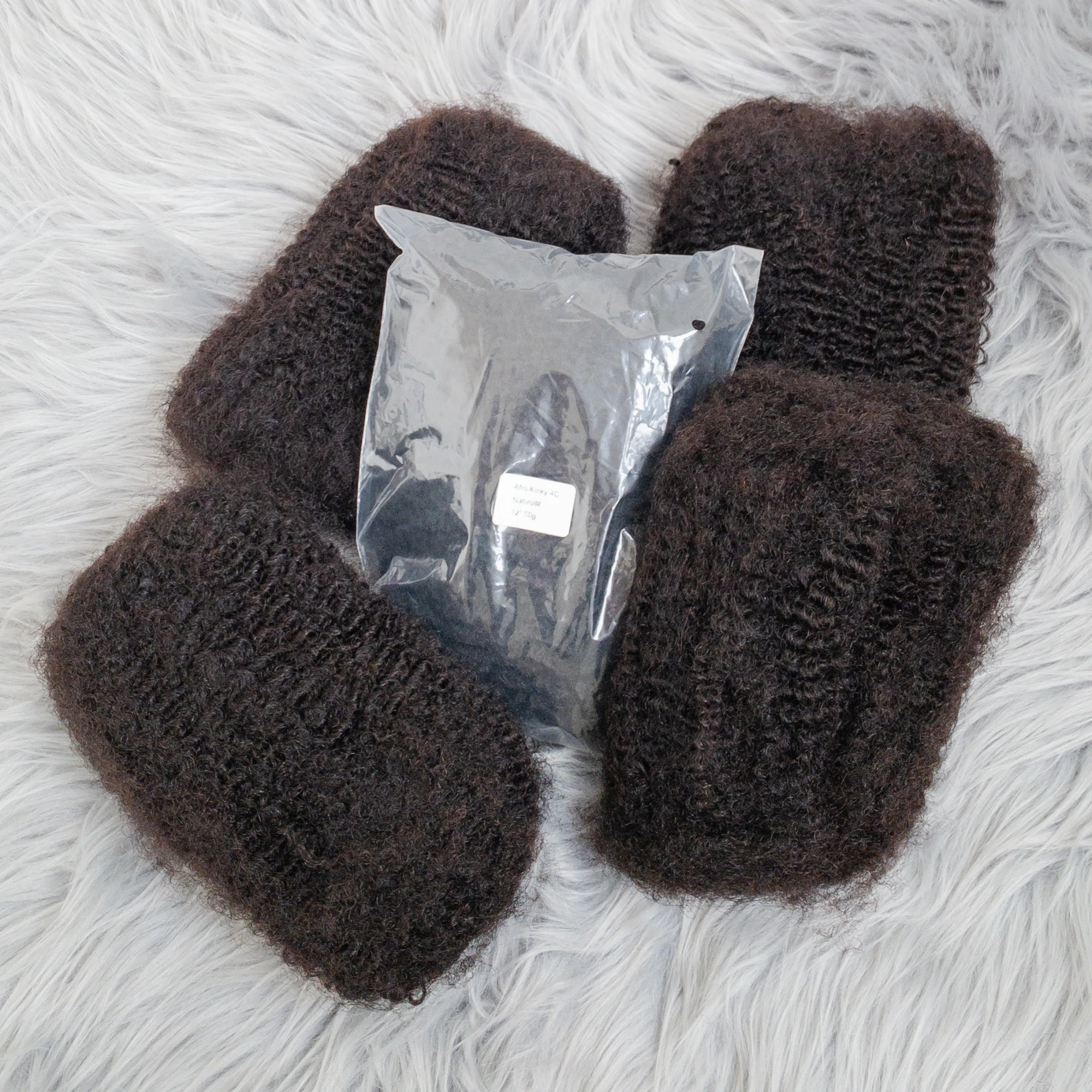 

50g/Pc QVR 4C Afro Kinky Bulk Human Hair for Locs Braiding Remy Hair Bundle 10-18 Inch Brazilian Remy Bulk Hair No Weft Natural