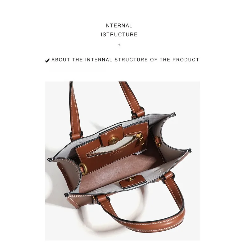 Cross border new tote bag, versatile for commuting and leisure, single shoulder crossbody bag