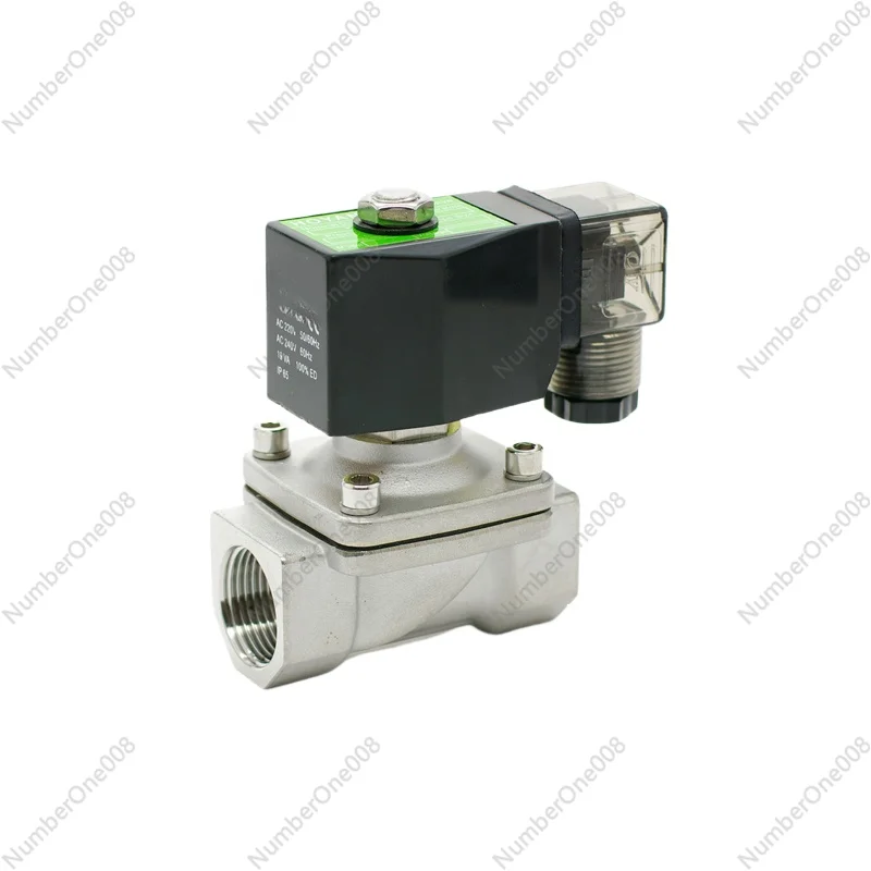 SPU-10/15/20/25 Normally Close BSP Thread D16011 Coil 2 Way Direct Actuated Stainless Steel Water Solenoid Valve