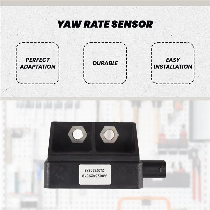 ESP Yaw Rate Sensor Traction Control Module For Mercedes Benz ML W163 / SLK / CLK / C / CLASS A0035422318Q01-A99D