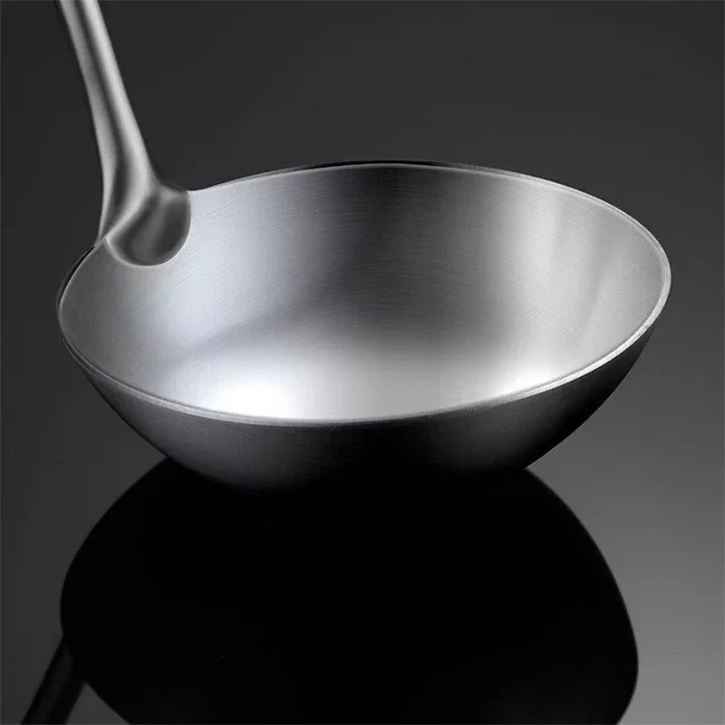 304 Stainless Steel Spatula Soup Spoon Slotted Large Colander Scooped Hollow Handle Cooking Shovel Kitchen Tools Accessories