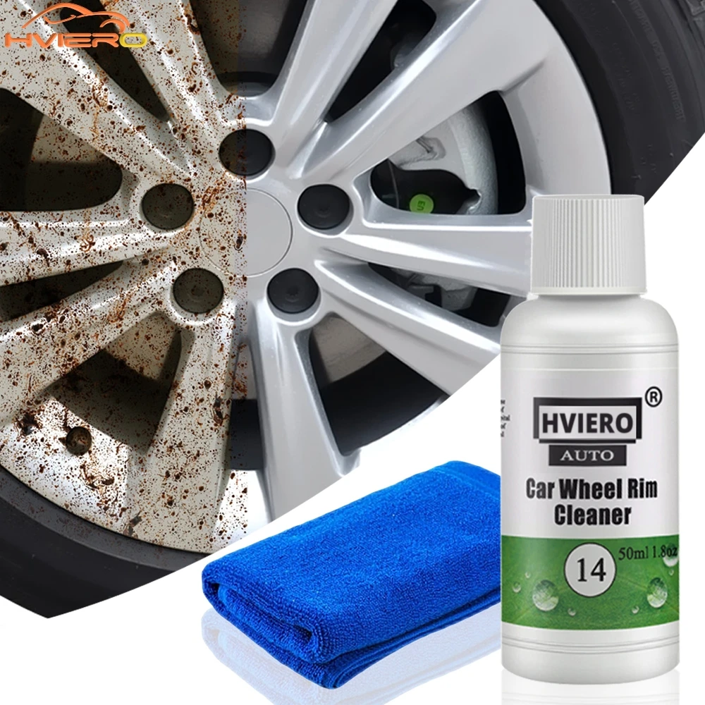 

20/50/100ml Automotive Rim Cleaner restore Tire Dent Remover Stain Iron Powder Wash wheels Maintenance renovate Car Accessorie
