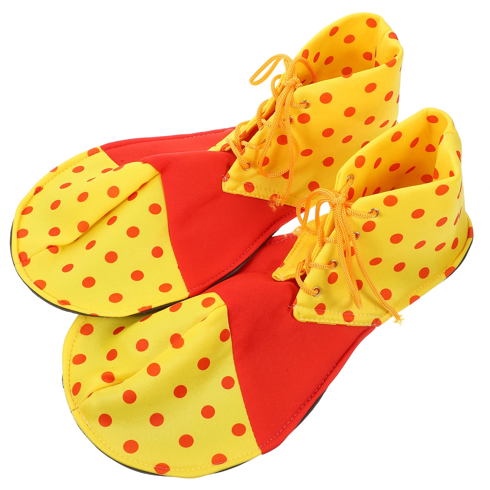 Tamanho único ajustável grande sapatos de palhaço durável reutilizável design de cor brilhante para festas de máscaras de halloween sapatos de palhaço
