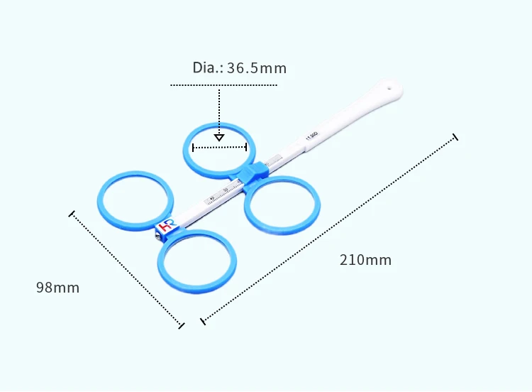 1PCS Accommodative Flippers ±0.5/1.0/1.5/2.0/2.5/3.0D Spherical Lens Flippers Vision Training Test Products