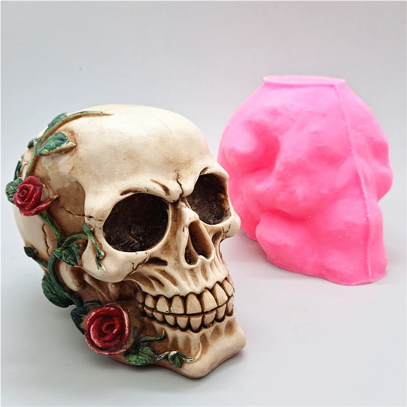 Moule en silicone crâne 3D, ré - Art Craft Glue avis et prix