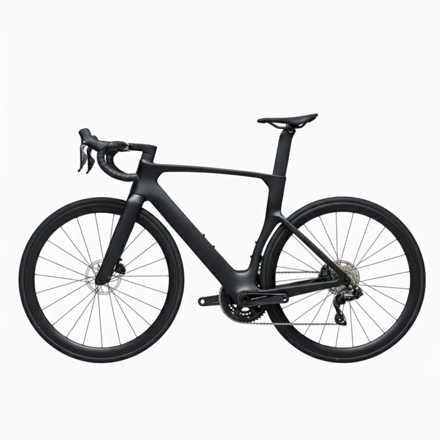 Ultralight Carbon Aero Road Frame, Carbon Fiber Material, Professional Disc Brake Design Road Cycling Bike Accessory view 6