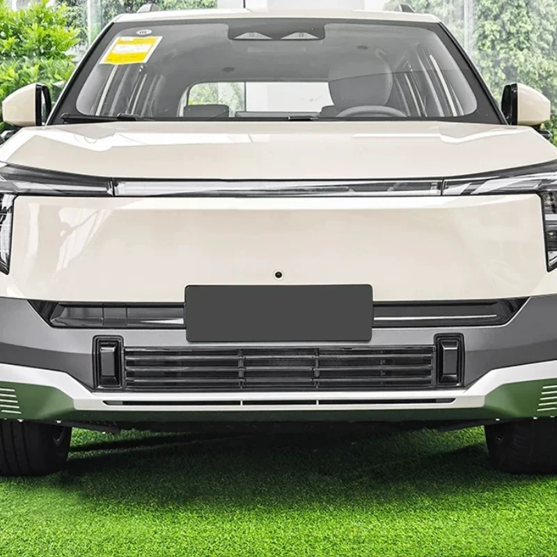 Car Modify Front Bumper Center Intake Grille Cover For DONGFENG VIGO EVOLUTE i-JOT 2025-2027 Auto Front Buckle Insect Proof Net