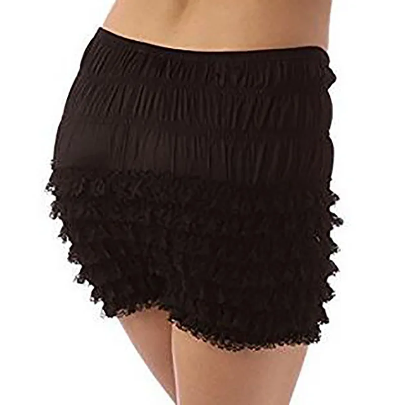 Mulheres vintage rendas plissado bloomers petpants lolita cosplay shorts roupa interior com babados calcinha em camadas clubwear dança shorts