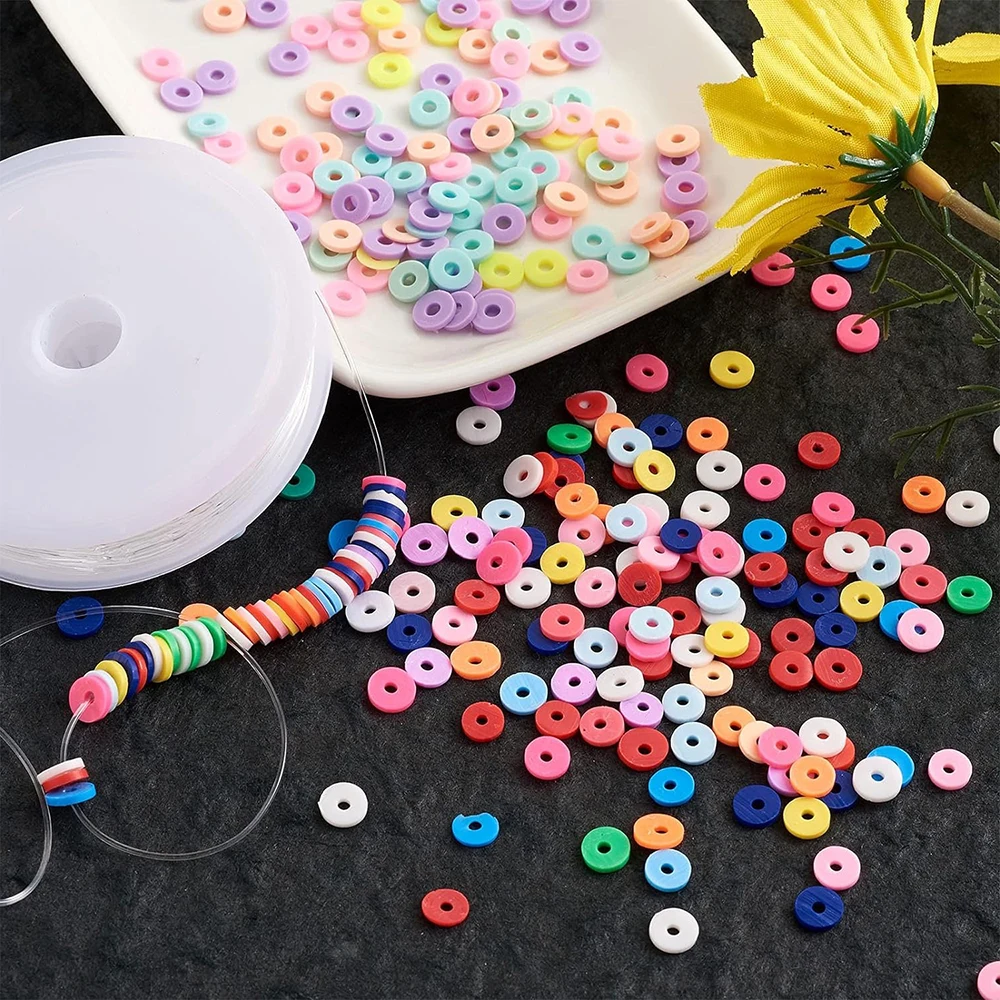2000Pcs Clay Beads …