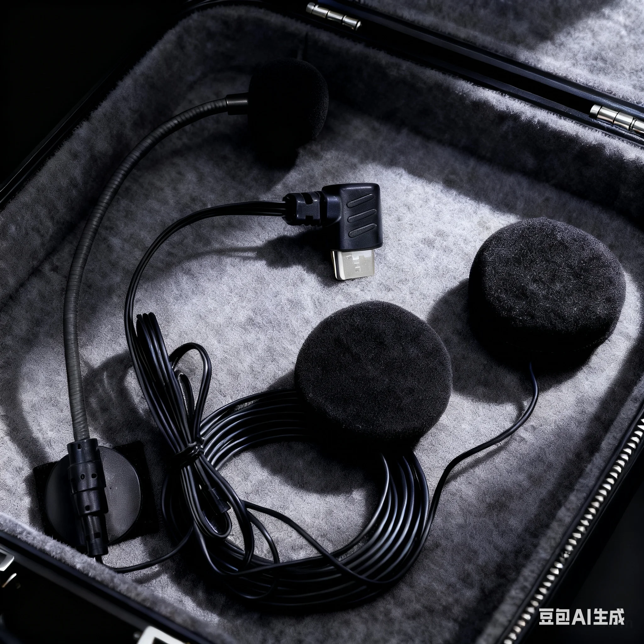 

For Type C Microphone Speaker Motorcycle Intercom Headsets Interphone For Half Covered Helmet Mic Speakers Sponge Cover Part New