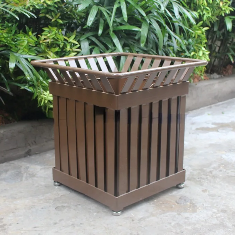 Outdoor metal planter box/flower pots wholesale