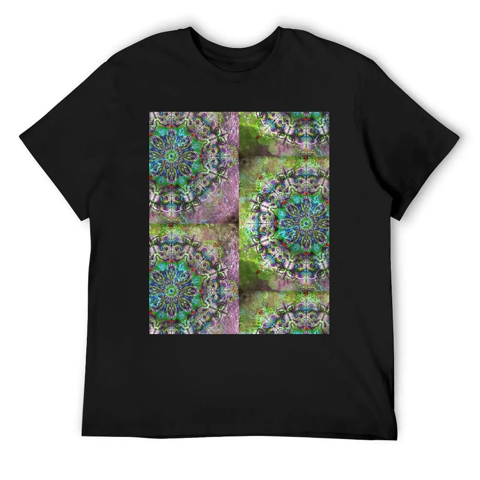 

Stone Mandala T-Shirt vintage graphic tee sublime customizeds mens graphic t-shirts anime