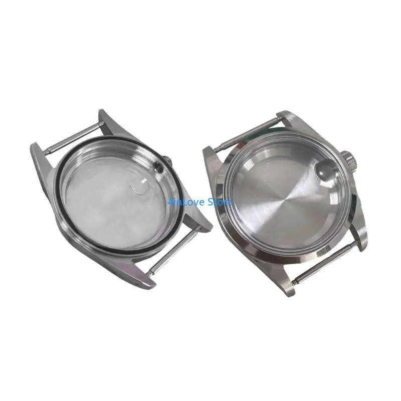 T4MD Watchmaker Stainless Steel Case 36mm Top for Custom Builds Mechanical Movement 36mm Display