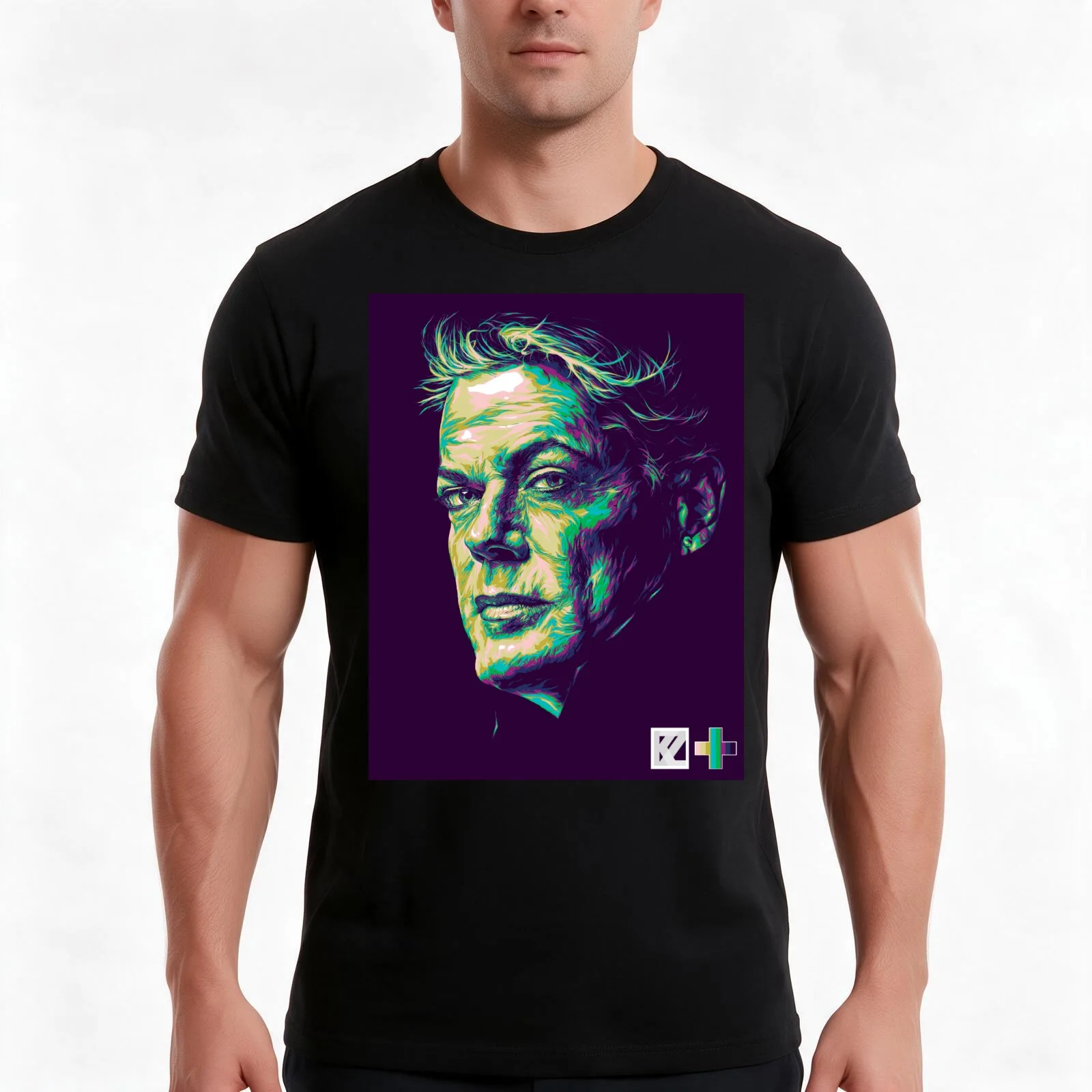 Suzy Eddie Izzard Pop Art by Deadenglish T-Shirt Summer Casual Cotton Tee Oversized Streetwear Tops Vintage Graphic Print