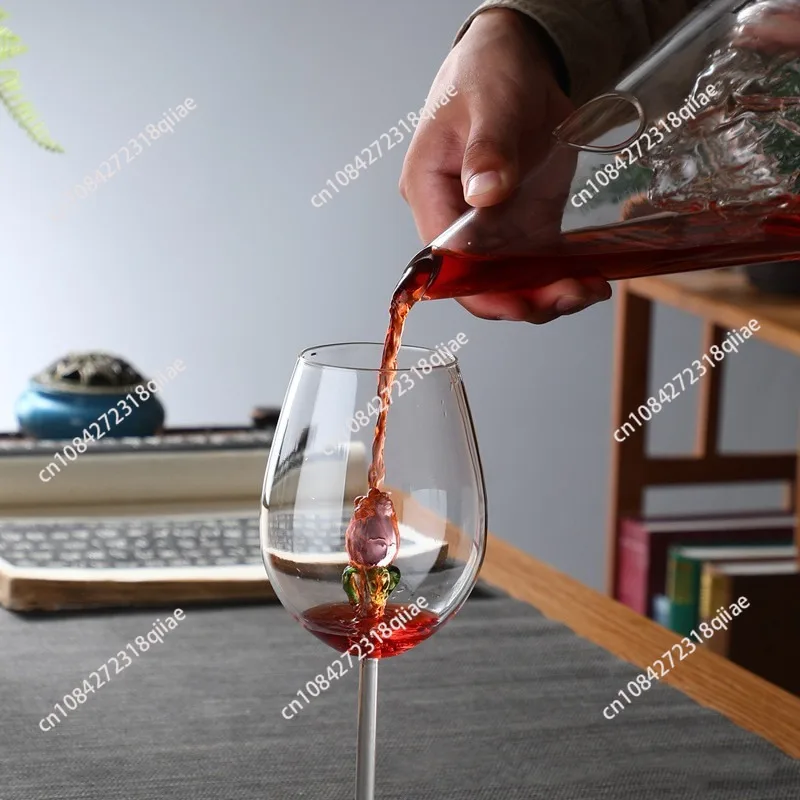 Suitable for iceberg waterfall mountain decanter borosilicate glass wine set wine glass