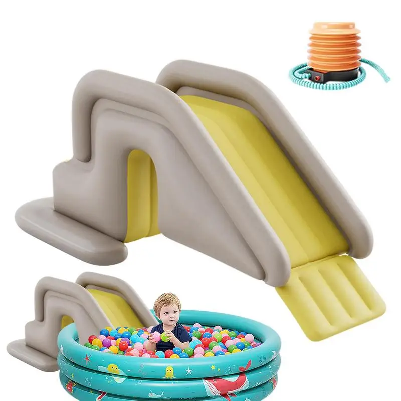 Kids Inflatable Swimming Pool Slide Fun Outdoor Anti-Tipping Waterpark Slides Toy Water Slides For Inflated Pools Water Games