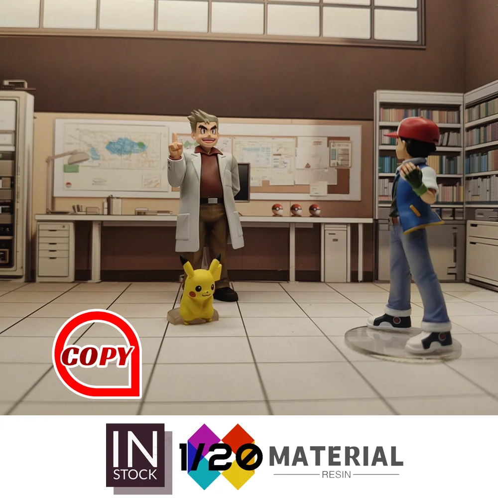 

[In Stock]1/20 Resin Scale World [Copy POCKET BUS] - Professor Samuel Oak
