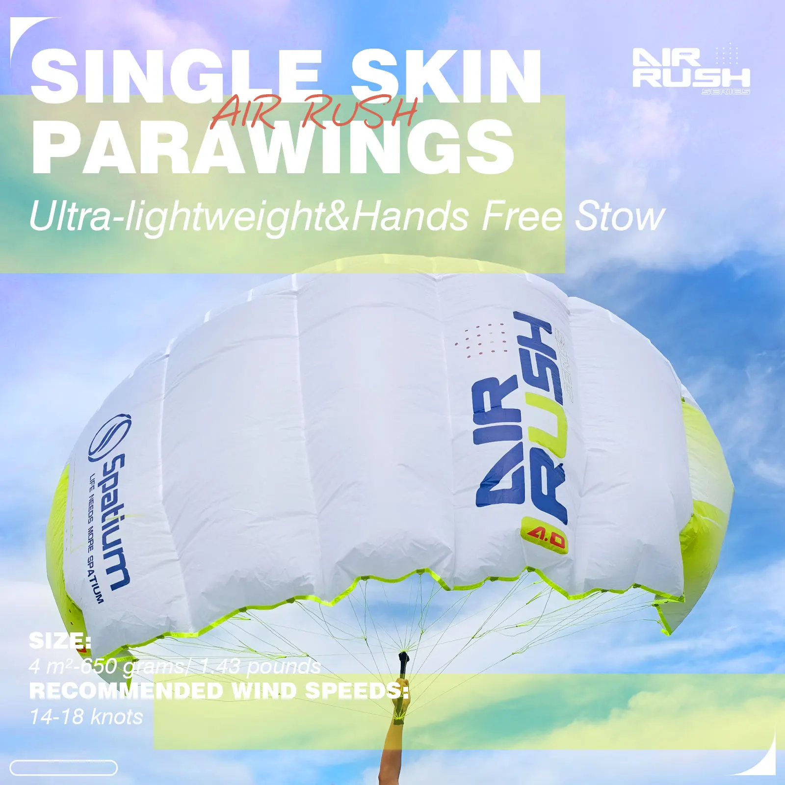 Warehouse FoilBoard Parawing Pocket Nylon Materialeasy To Store Parawing Suitable For Various Surfboards