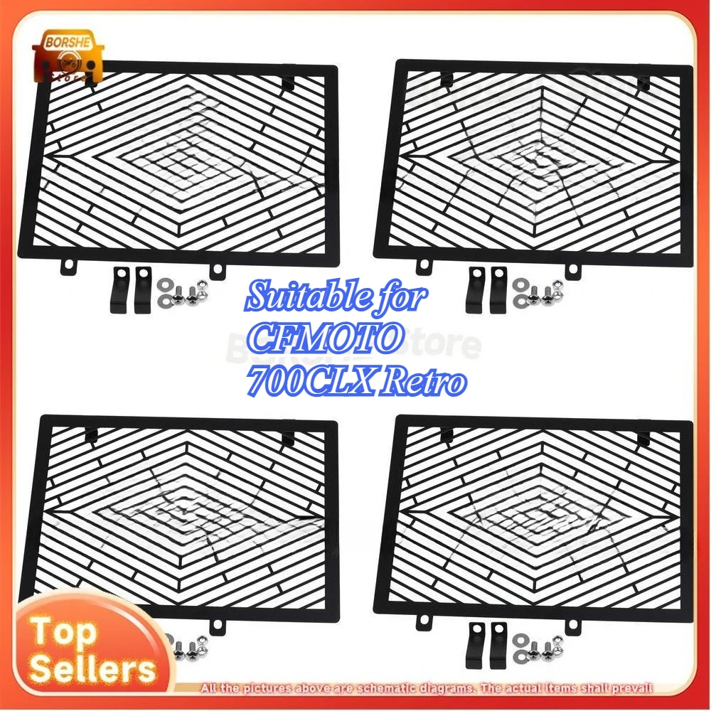 

Suitable for CFMOTO 700CLX Retro Modification Radiator Guard Protector Cover Accessory for CF 700clx