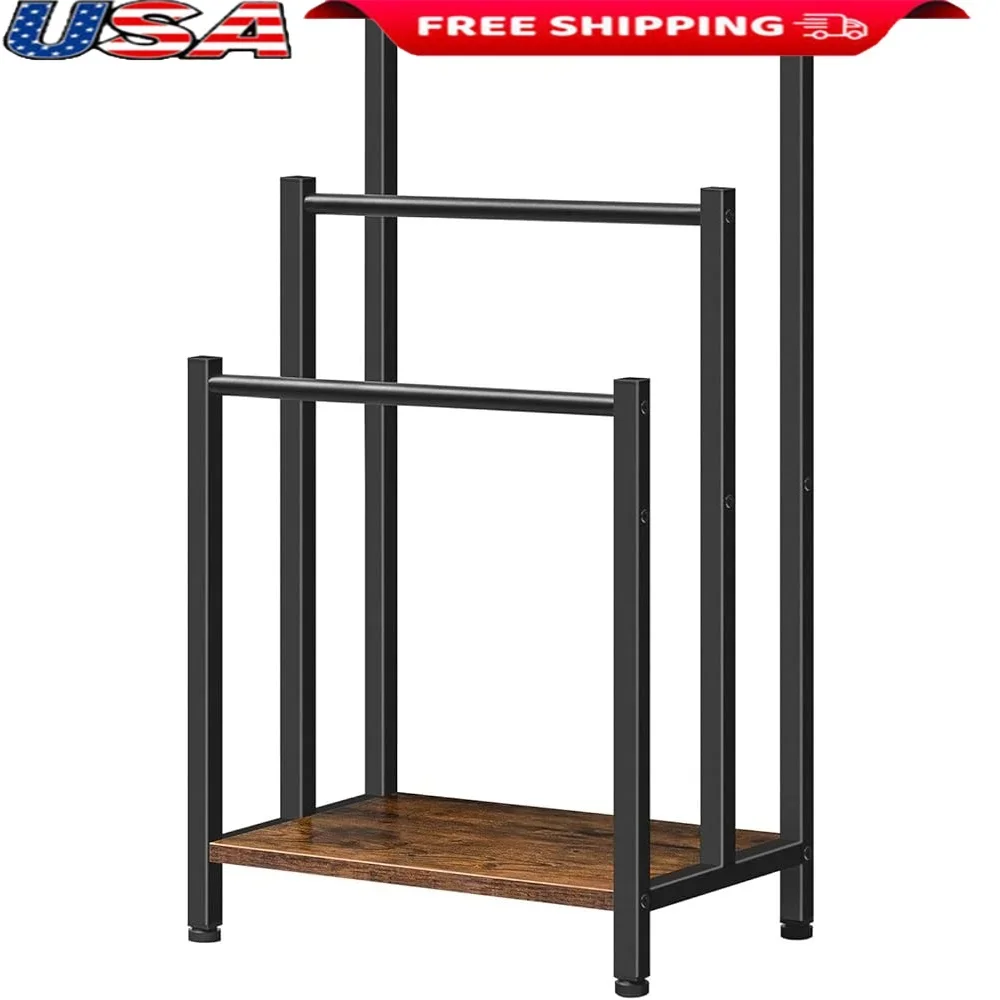 

Отдельно стоящая вешалка для полотенец, 3-х уровневый держатель для одеял, органайзер для сушки, ванная комната, гостиная, спальня, многоцелевое решение для хранения