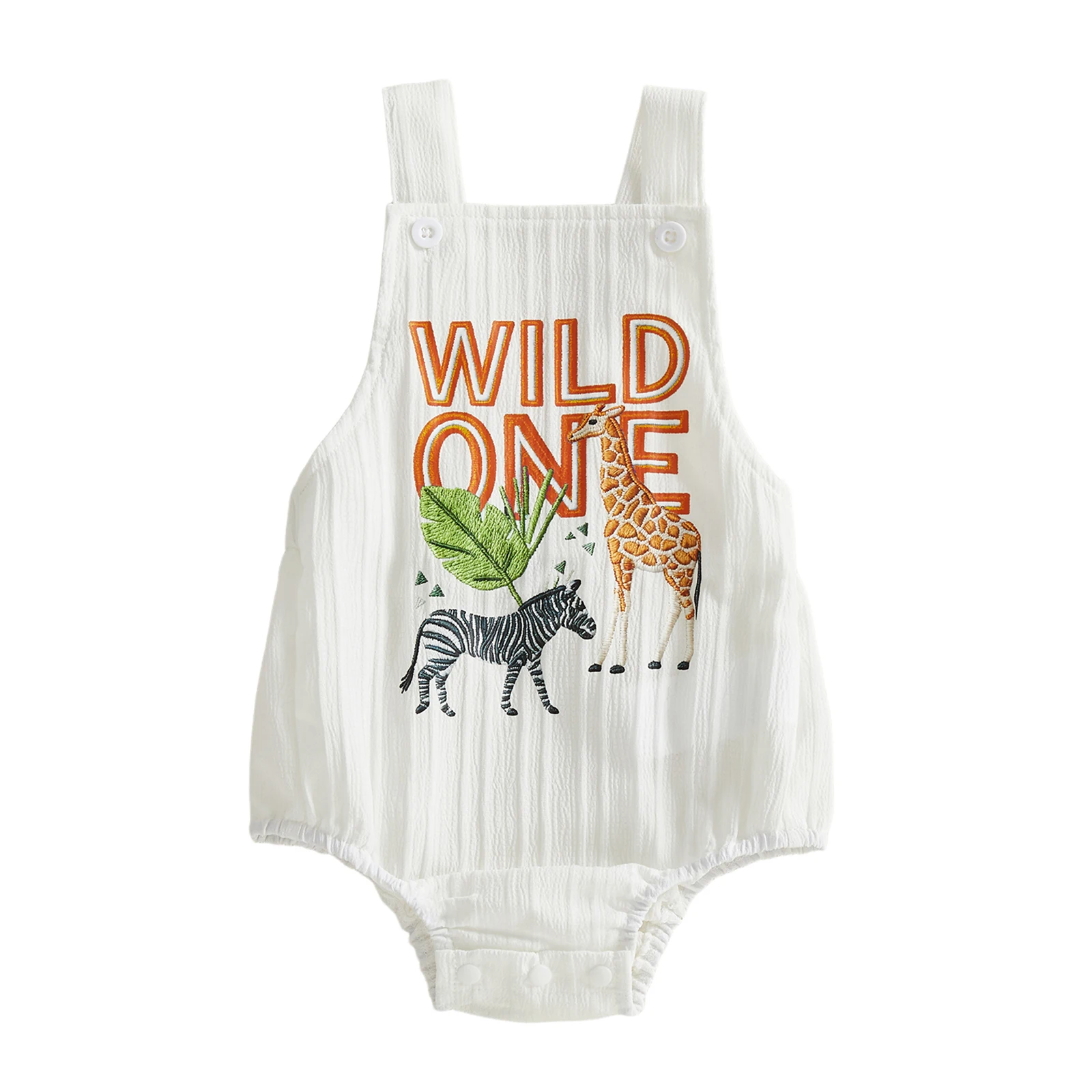 

Комбинезон на день рождения для маленьких девочек, летний комбинезон без рукавов с вышивкой в виде букв и животных