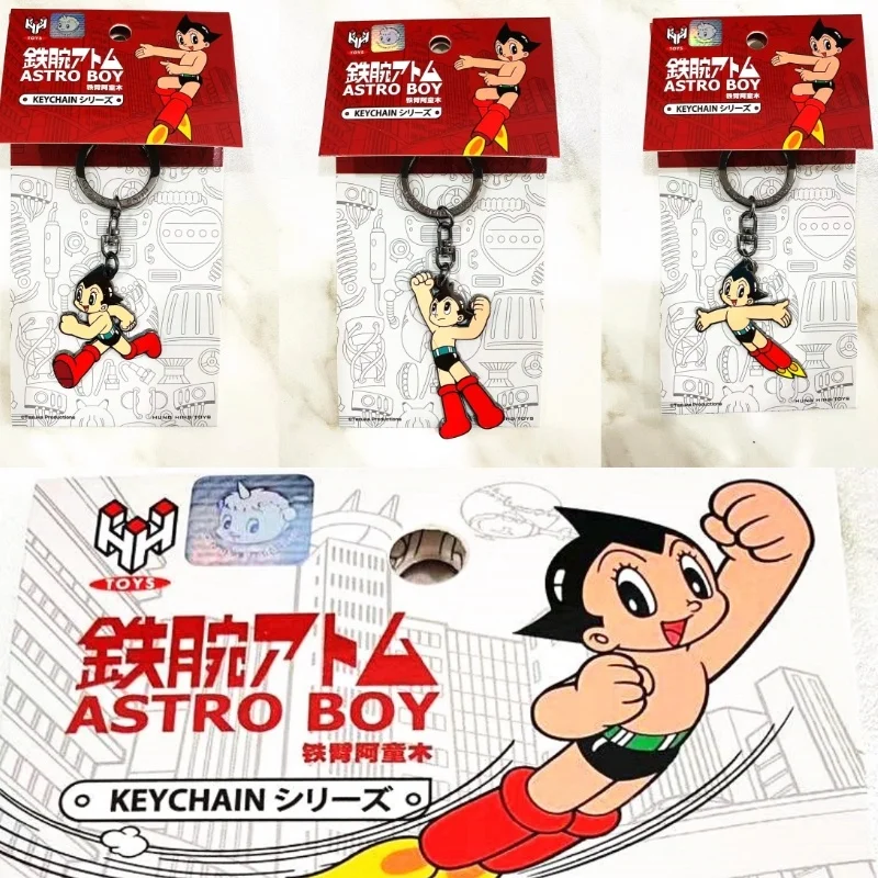 Mighty Atom Bag Pendants Astroboy Tetsuwan Atom Keychain Action Figure Purses Ornaments Collectible Children Gifts