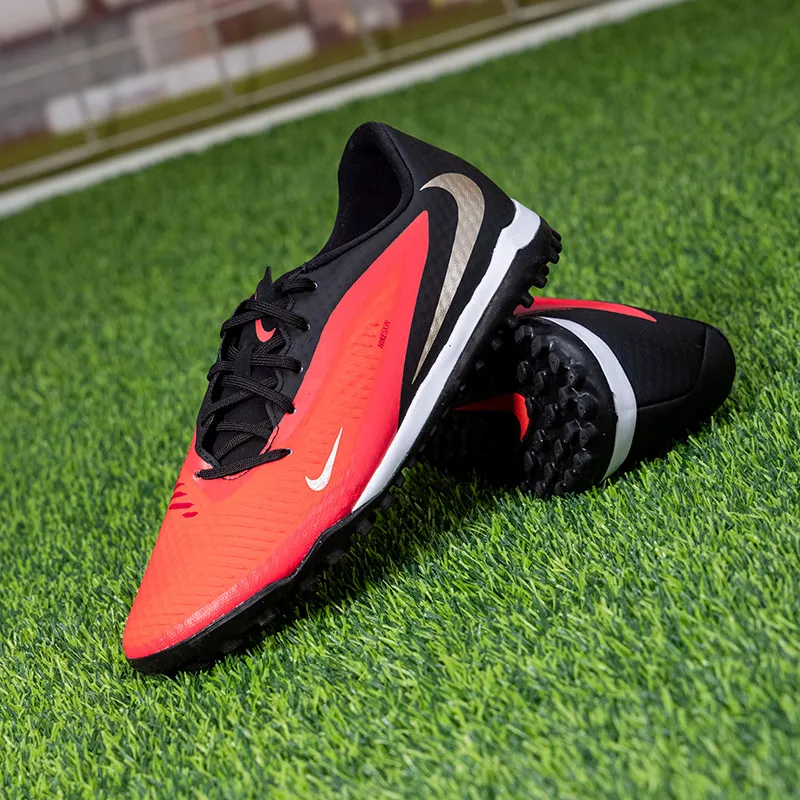 Nike Men TF Soccer Cleats HQ2325‑600 Turf Football Shoes For Artificial Grass Five‑a‑Side Field Training Non‑Slip Athletic Sneak