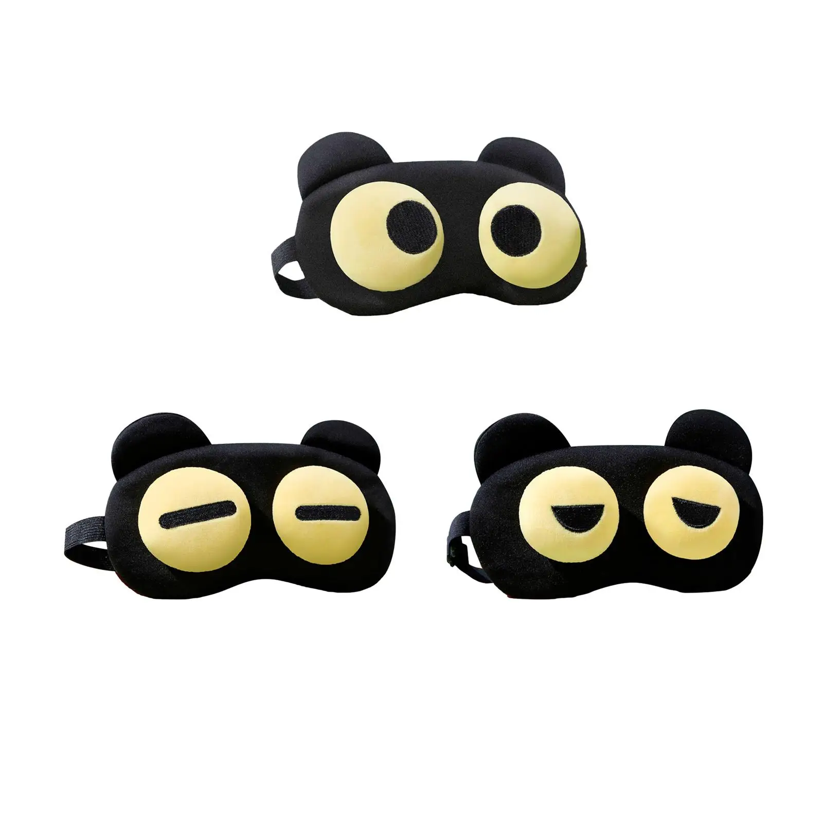 

Маска для сна с повязкой на глаза, удобный регулируемый ремешок, мягкий мультяшный сон