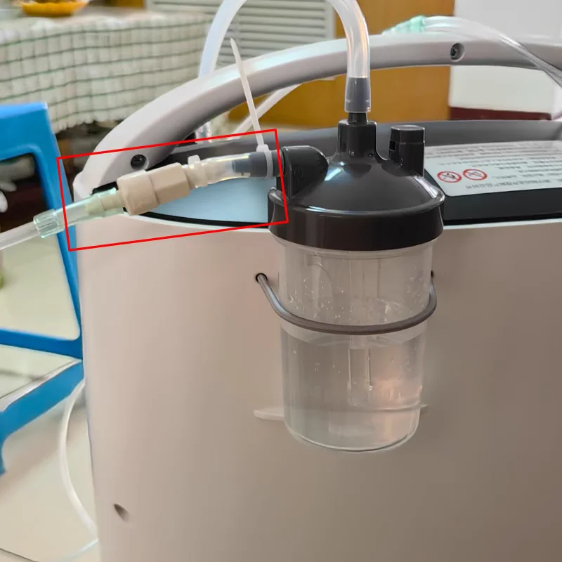 New Oxygen Concentrator Fire Damper Humidification Bottle Oxygen Outlet Safety Valve Flame Retardant Check Universal Accessories
