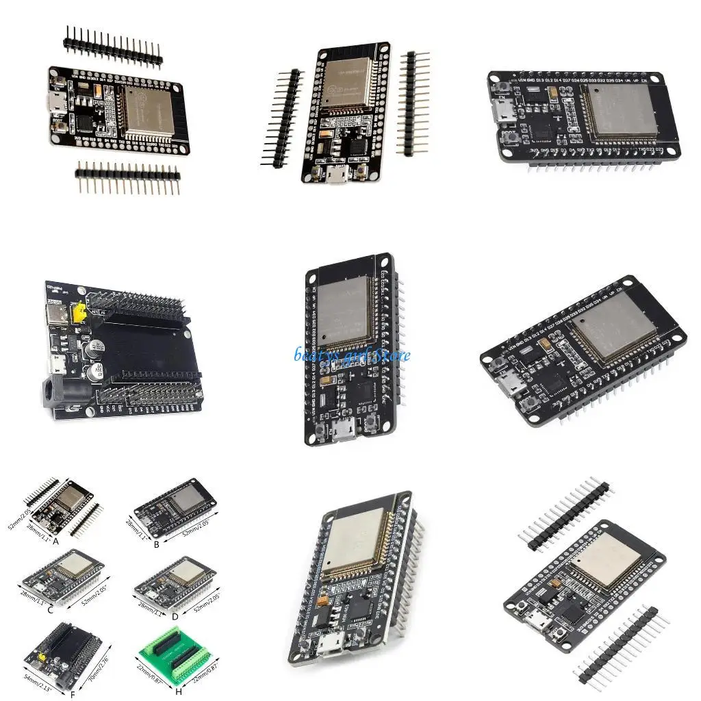 

C7AB ESP32WROOM32 WiFi Bluetooth-compatible Unassembled Development Board for Expansion Board