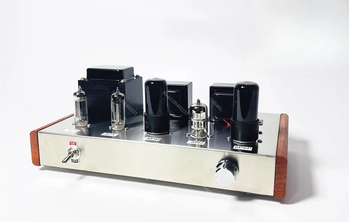 6P6P Vacuum Tube Amplifier Kit Dual 6Z4 Rectifier HiFi Stereo Amp Audiophile DIY Tube Amp
