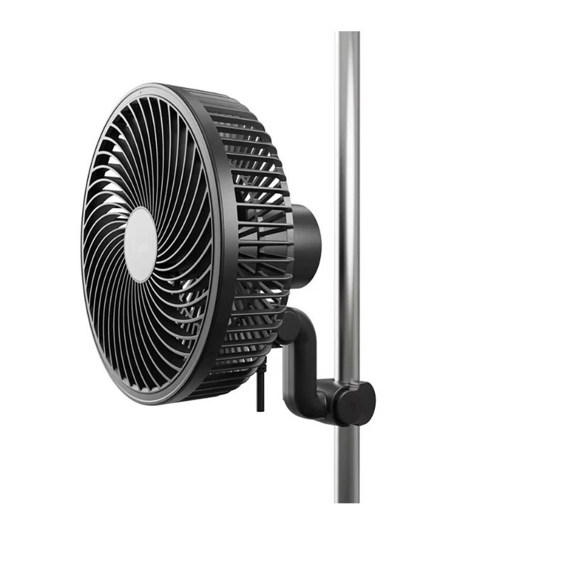 Inch Clip-on Fan Patented Design Powerful Clip Intelligent Swing Fan for Hydroponic Ventilation Circulation