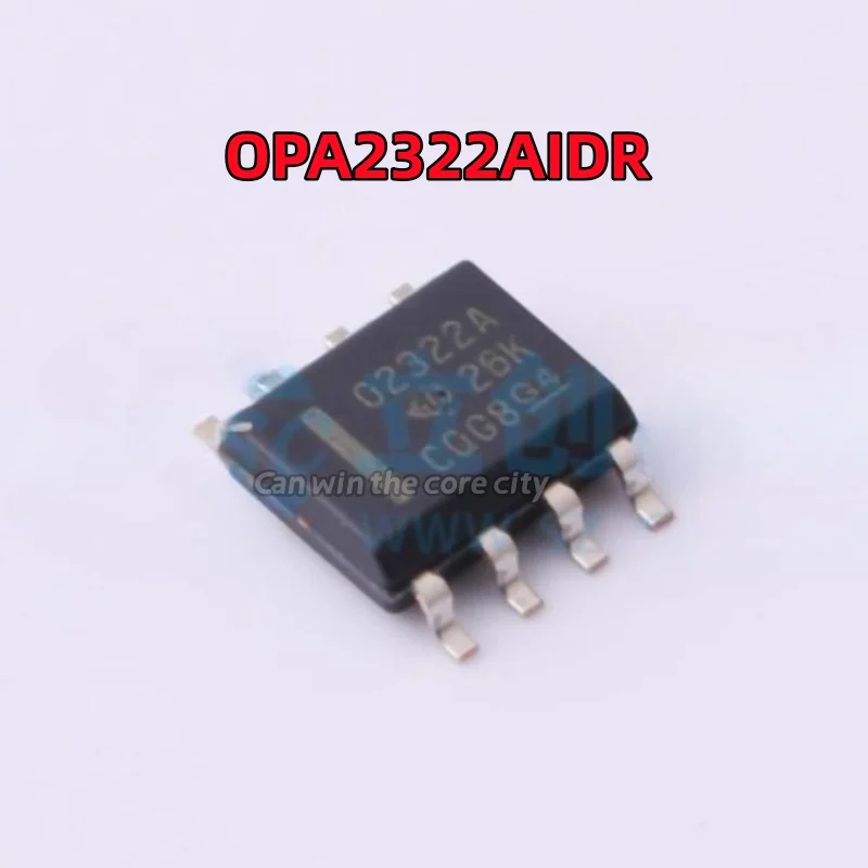 10 PCS / LOT New OPA2322AIDR OPA2322AID screen 02322A O2322A SOP8