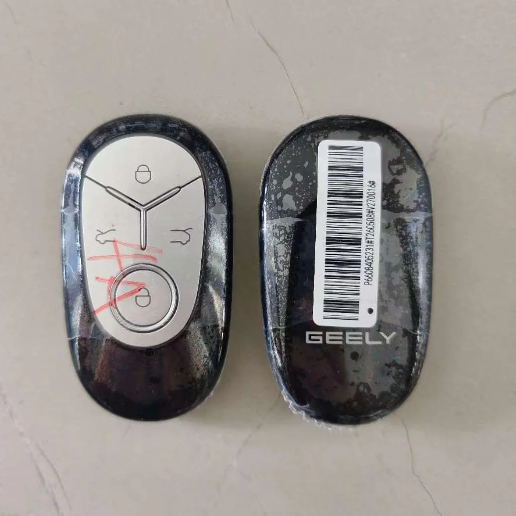 Original Smart Remote Key ID4A ID47 Chip 433MHz for Geely GEOME XingYuan Geely EX2 Proton e.MAS 5