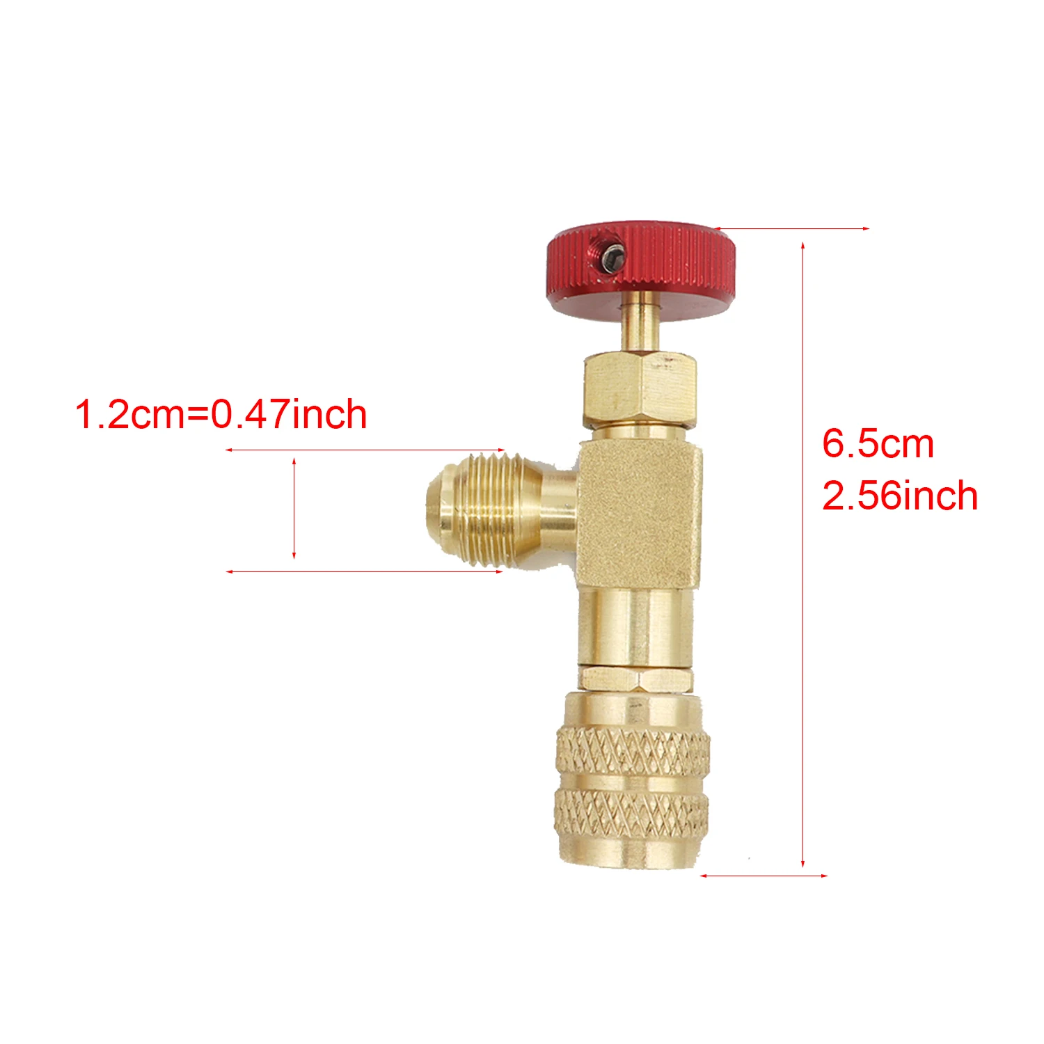Refrigeration Charging Air Conditioning Adapter For R410A R22 1/4