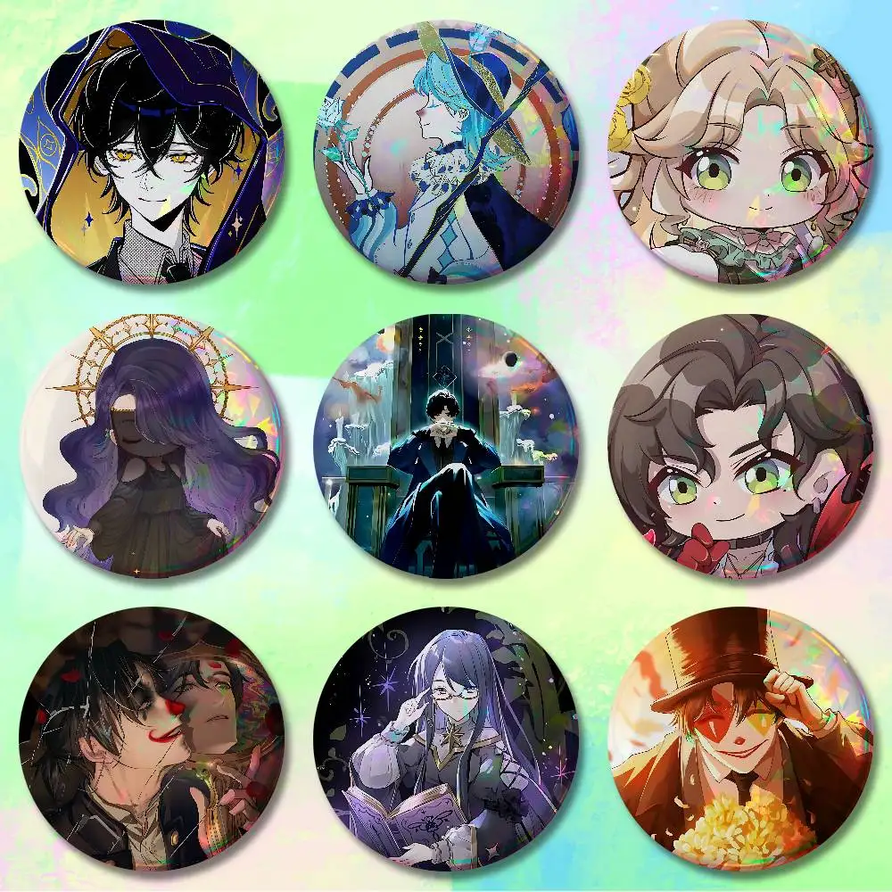 

L-Lord of the M-Mysteries LOTM Pins 58mm Cute Cartoon Badge Handmade Brooches for Backpack Accessories