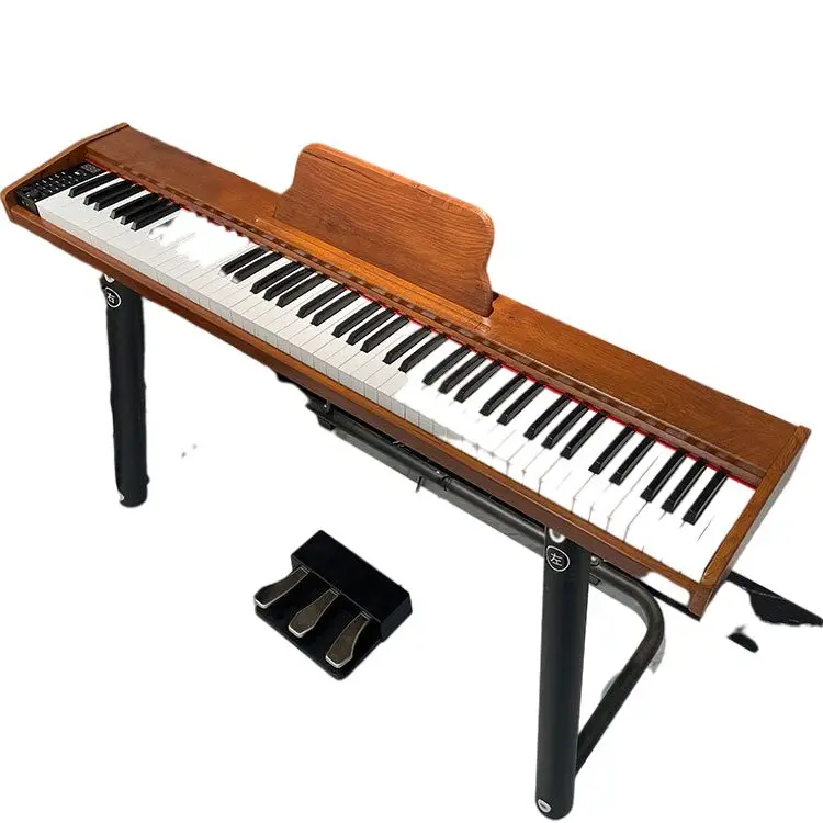 Simple And Portable Digital Electric Piano With 88 Keys Progressive Weight Keyboard For Teaching Group Class Recommendation