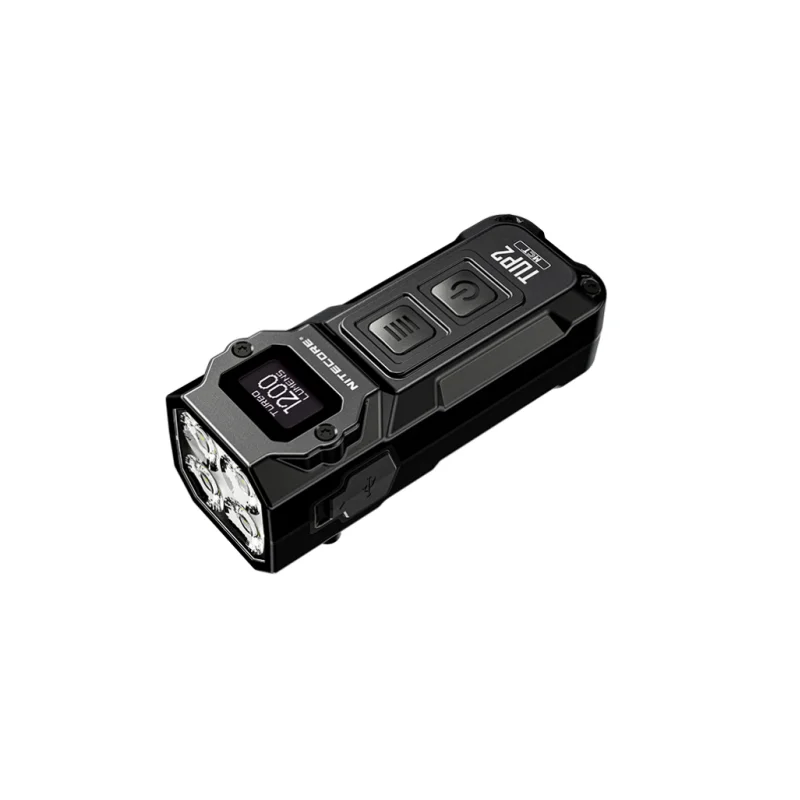 NITECORE TUP2 EDC Keychain Light Mini USB-C Rechargeable Flashlight 1200 Lumen Cool White Netural White Warm Light For Camping view 4