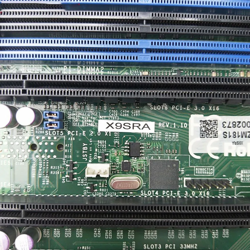 Imagem -03 - Placa-mãe X9sra para Estação de Trabalho Supermicro Atx Lga 2011 C602 E52600 1600 v2 Ddr3 Pci-e3.0 Alta Qualidade Totalmente Testado Navio Rápido