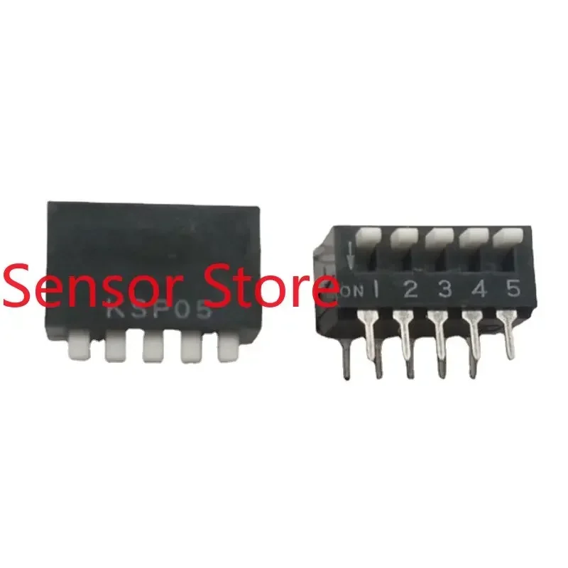 10PCS KSP05B Direct Insertion Side Dial 5P  Switch 5-position Keyboard Encoding 2.54mm