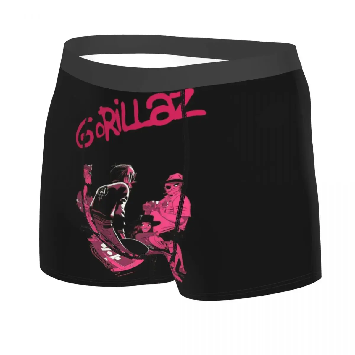 Coole Musik band Gorillaz Skateboard Herren unterwäsche, hoch atmungsaktiver Druck Geburtstags geschenke von höchster Qualität