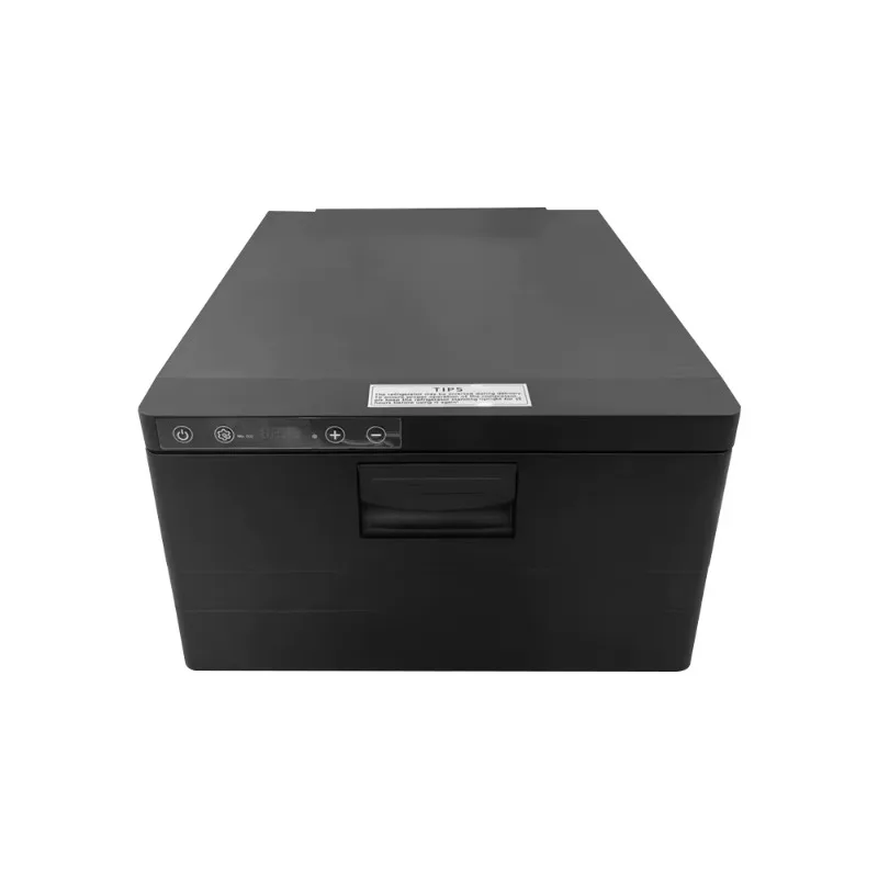 31L DC 12V 24V Compressor Road Trip Truck Internal Light Display Small Cooler Fast Cooling Drawer Car Fridge Freezer