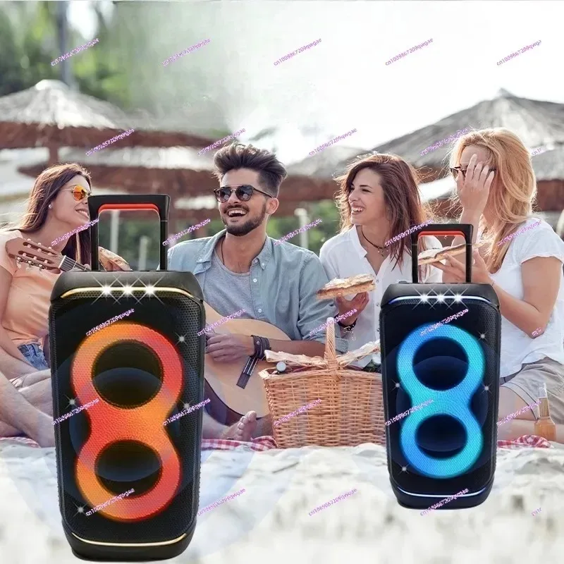 Outdoor square dance sound box wireless k song stereo