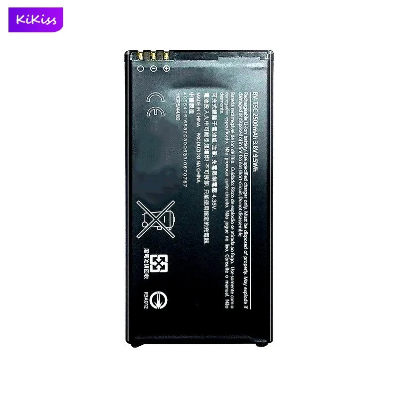 BV-T5C Mobile Phone Battery For Microsoft Nokia Lumia 640 RM-1109 RM-1113 RM-1072 RM-1073 RM-1077 RM BV T5C 2500mAh - view 2