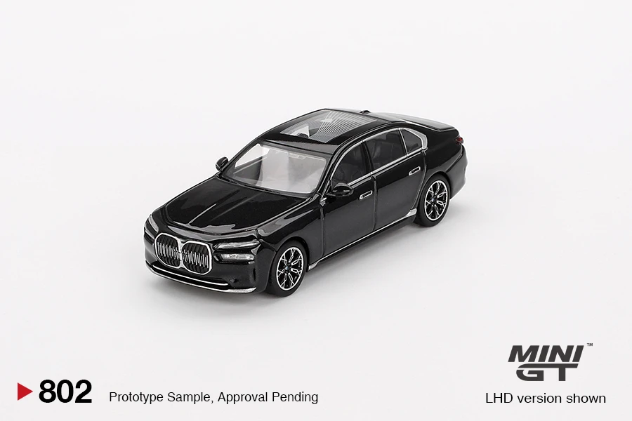 **Soon arrive ** MINIGT 1:64  i7 eDrive50 Black Sapphire Diecast Model Car