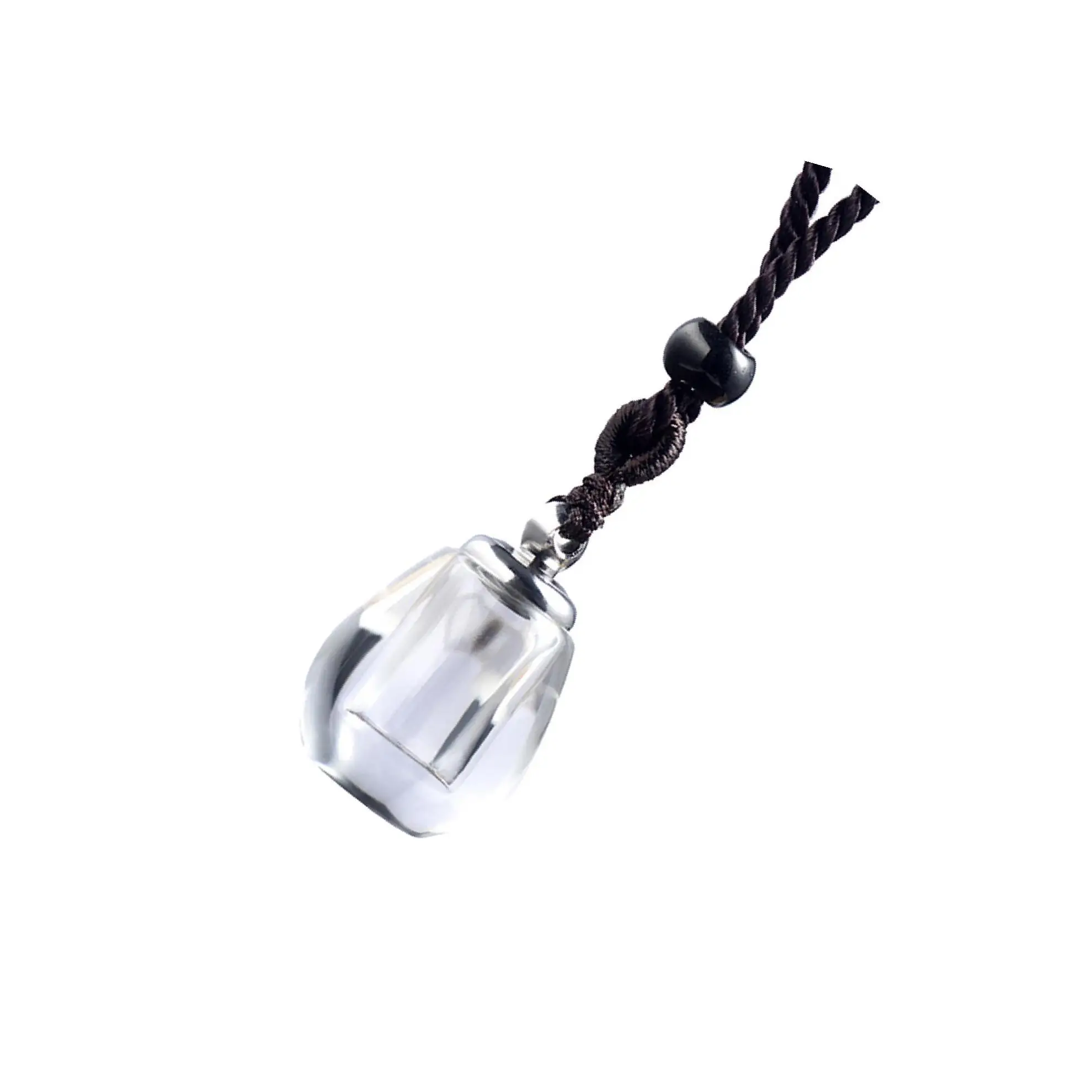 Transparent Urn Necklaces Accessory Perfume Container Fashion Women Men drop shape