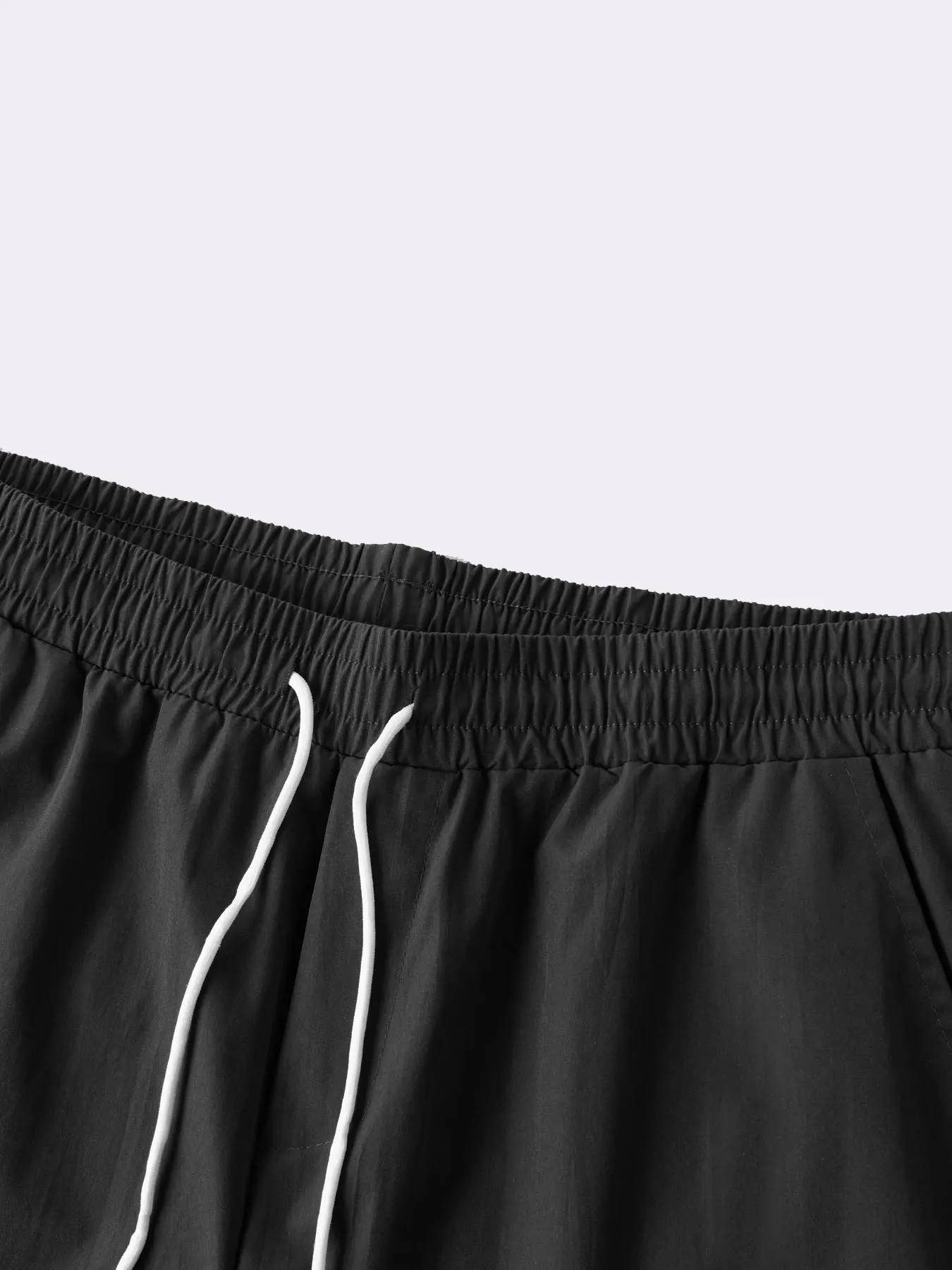 Men's Spring and Autumn Multi-Pocket Cargo Pants with Elastic Waistband and Drawstring Adjustment, Solid Color Multi-Pocket Long Pants Suitable for Outdoor Sports and Leisure - Image 4