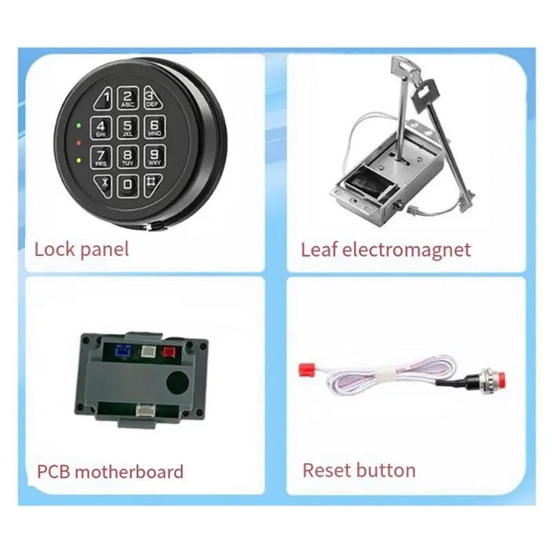 A42T-Electronic Safe Lock Replacement Panel Kit